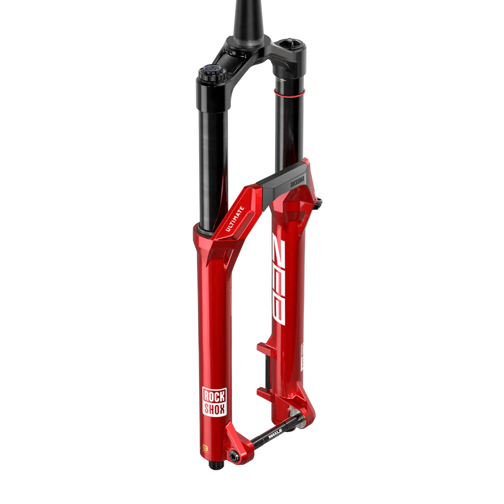 Fourche ROCKSHOX ZEB ULTIMATE CHARGER 3.2 RC2 27.5" LINEAR XL Conique Axe 15x110mm Boost Rouge
