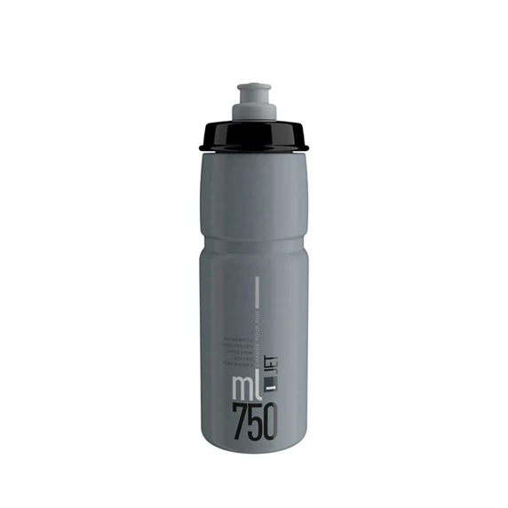 Bidon ELITE JET Gris Logo Noir – Image 2