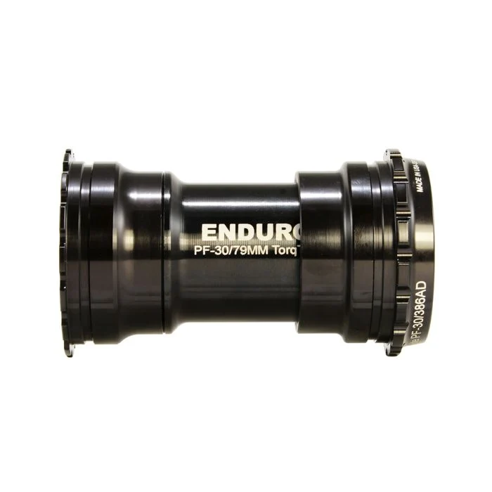 Boitier de pédalier ENDURO BEARINGS TORQTITE BBright Axe 30mm Acier Inoxydable Noir – Image 3