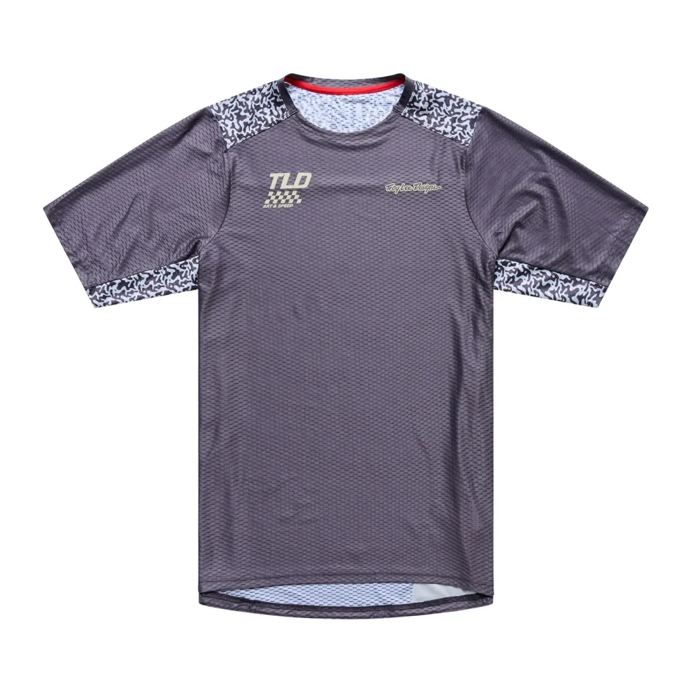Maillot TROY LEE DESIGNS SKYLINE PRO AIR RIDGELINE Manches Courtes Carbon