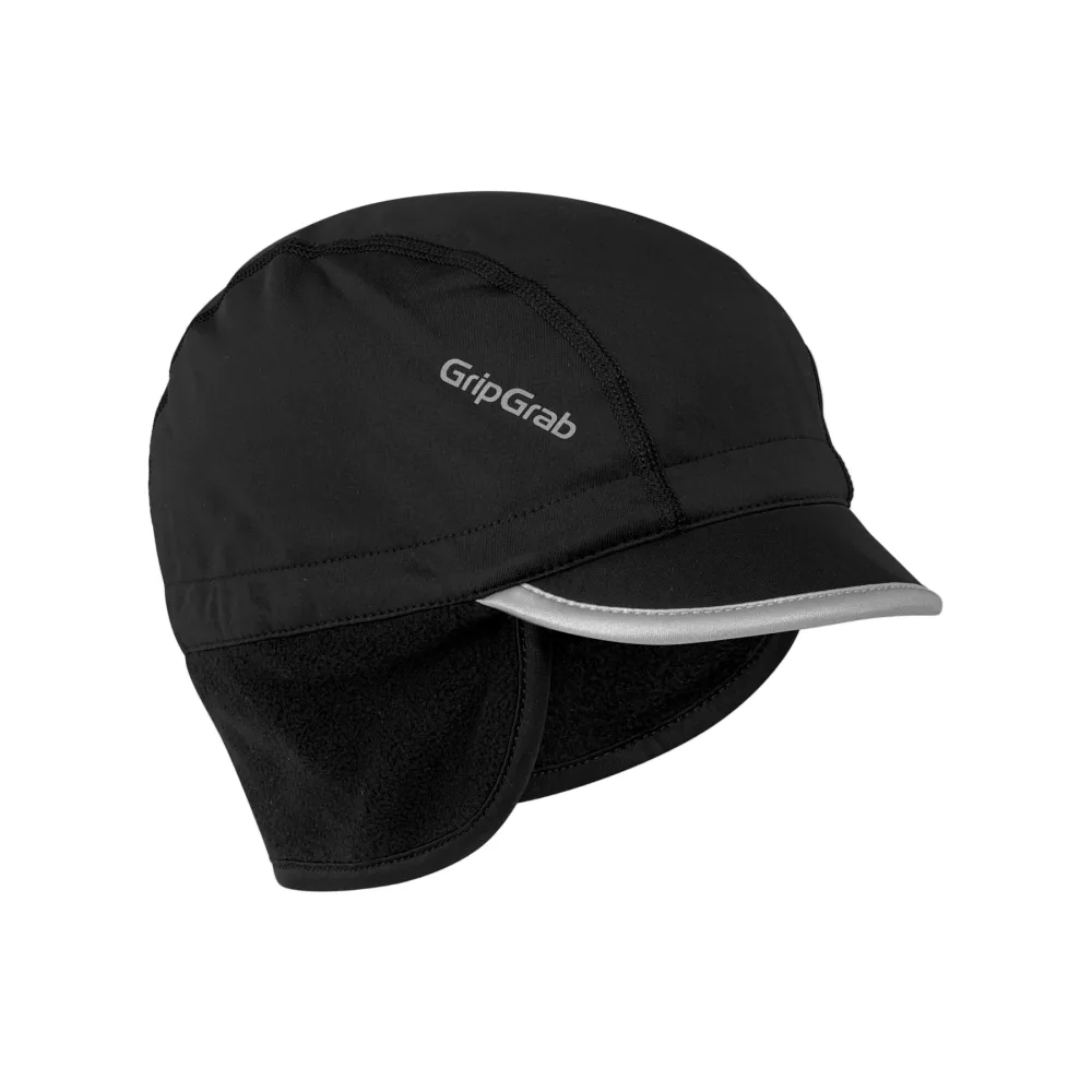 Bonnet GRIPGRAB BELGIAN STYLE THERMAL WINDPROOF WINTER Noir Bonnet GRIPGRAB BELGIAN STYLE THERMAL WINDPROOF WINTER Noir