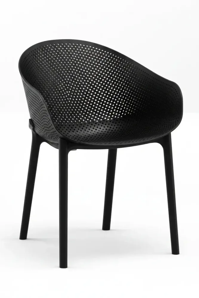 Chaise visiteur polypropylène recyclable