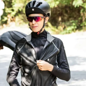 VESTE IMPERMEABLE SIXS WARD, GRAY/BLACK