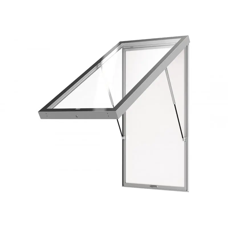 Vitrine d'affichage Edge sur poteaux – Image 2