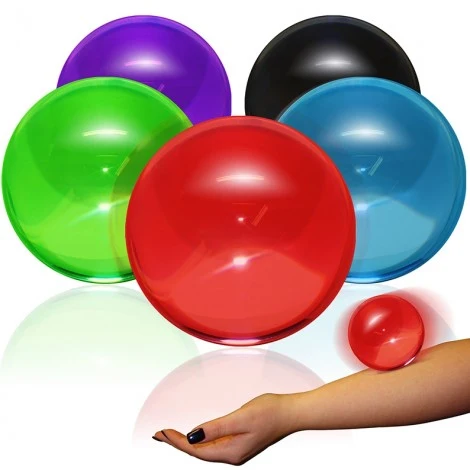 Balle de contact Acrylique couleur Transparent 75mm Balle de contact Acrylique couleur Transparent 75mm