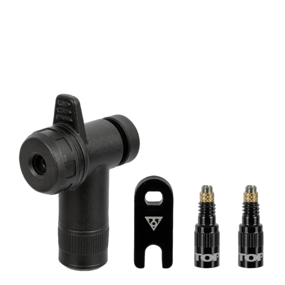 Adaptateur de Valve TOPEAK TURBOFLOW COMBO RAPIDHEAD Adaptateur de Valve TOPEAK TURBOFLOW COMBO RAPIDHEAD