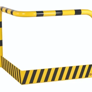 arceau de sécurité anti-encastrement H 1000 x jambe 1200, revêtu par poudre arceau de sécurité anti-encastrement H 1000 x jambe 1200, revêtu par poudre