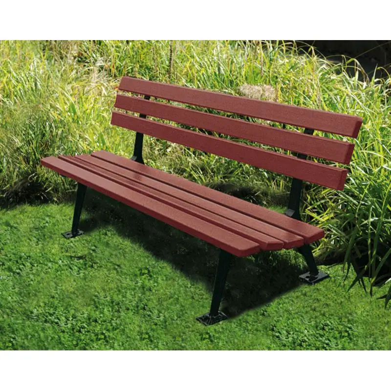 Banc bois et acier Aubel – Image 2