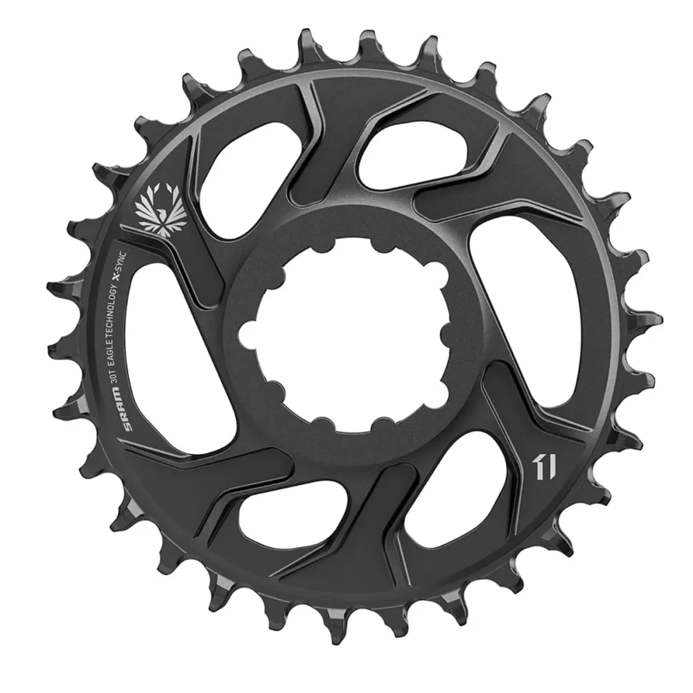 Plateau Mono SRAM EAGLE X-SYNC 2 BOOST 11/12V Direct Mount Offset 3mm Alu Noir