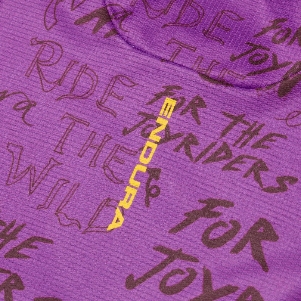 Maillot ENDURA SINGLETRACK CORE Junior Manches Courtes Violet – Image 3