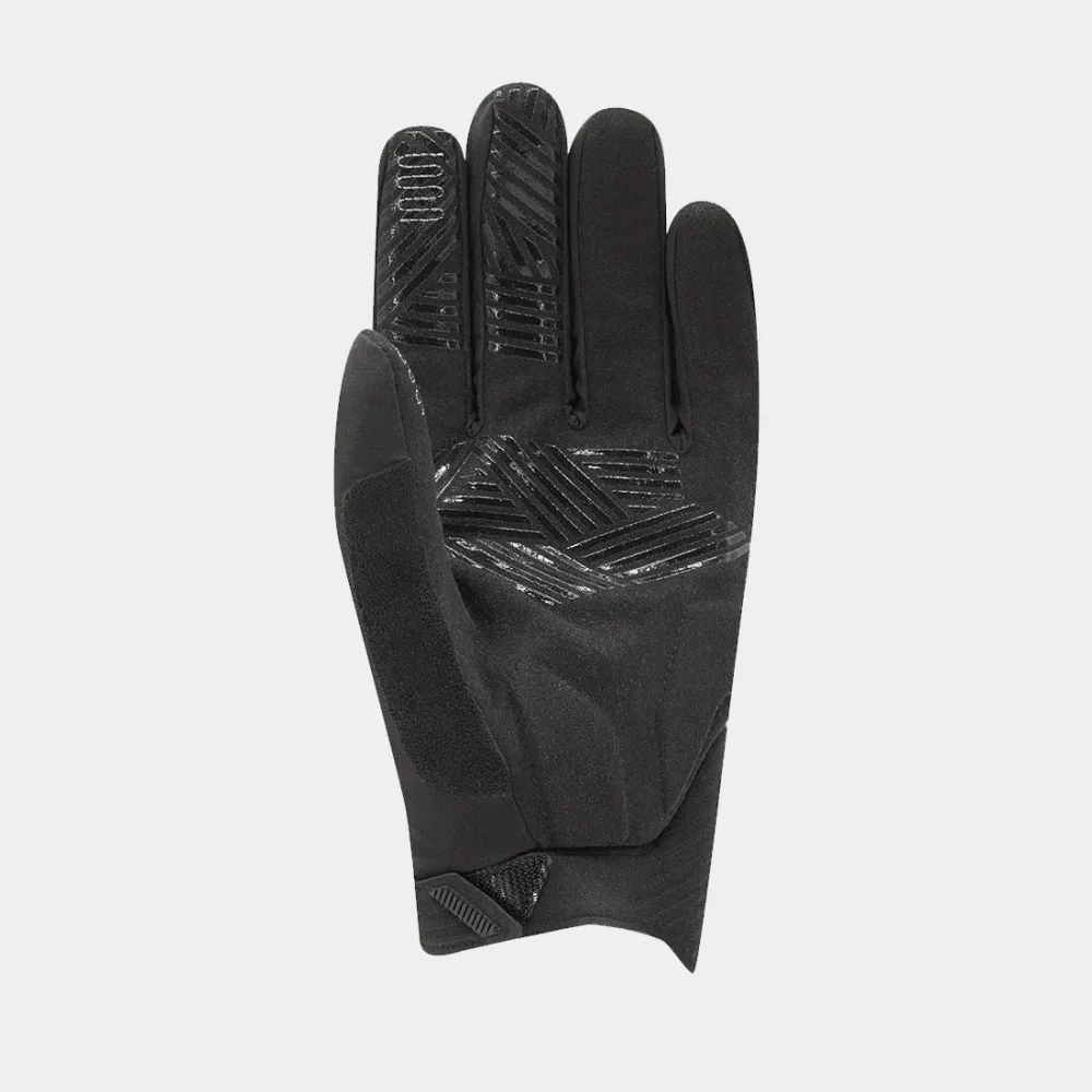Gants RACER HIVER ROCK 2 WR D3O IMPERMEABLE Noir/Noir – Image 2