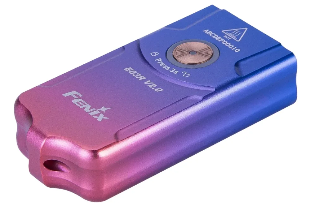 Fenix - E03R V2.0 - Lampe porte-clés en métal - 500 lumens - édition spéciale – Image 3