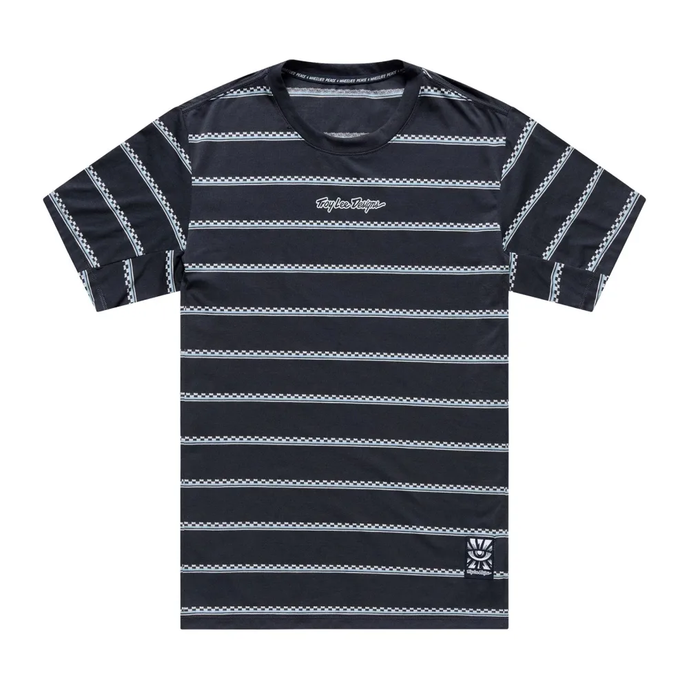 Maillot TROY LEE DESIGNS SKYLINE FAKIE RIDE Manches Courtes Carbon