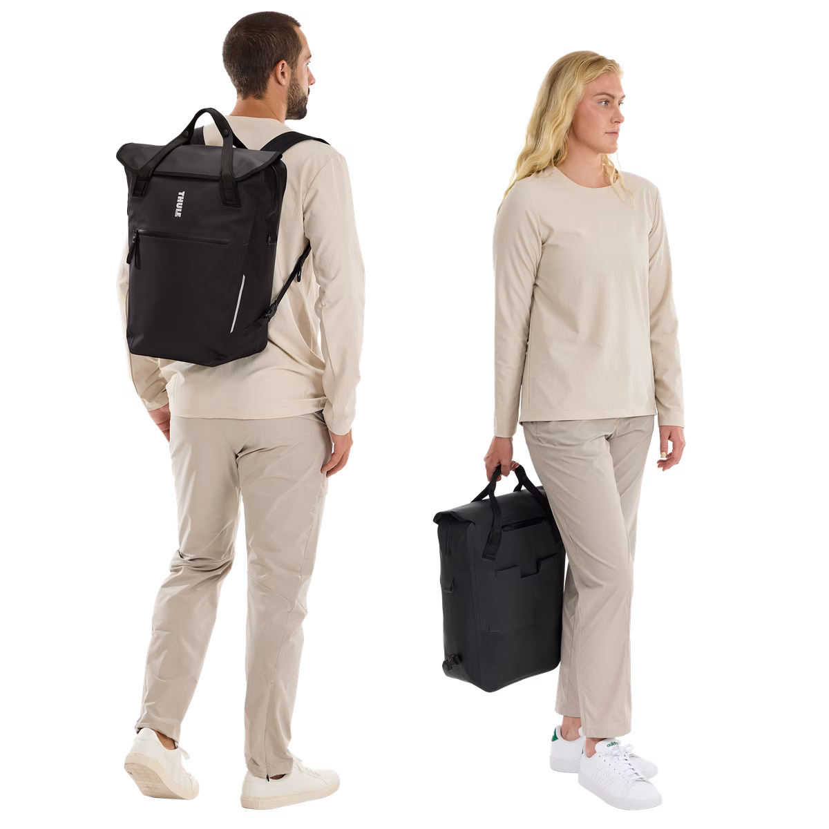 Sacoche de Porte-Bagages / Sac à Dos THULE SHIELD Inlock 23 L Noir – Image 3