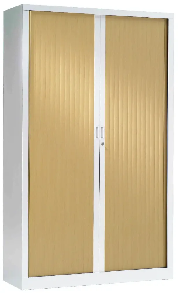 Armoire Haute 1.98 X 1.00 M Rideaux Bois