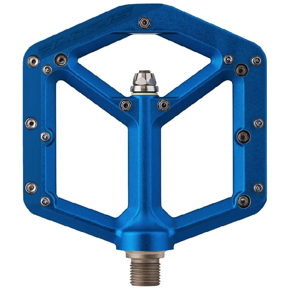 Pédales Plates SPANK SPIKE REBOOT Bleu