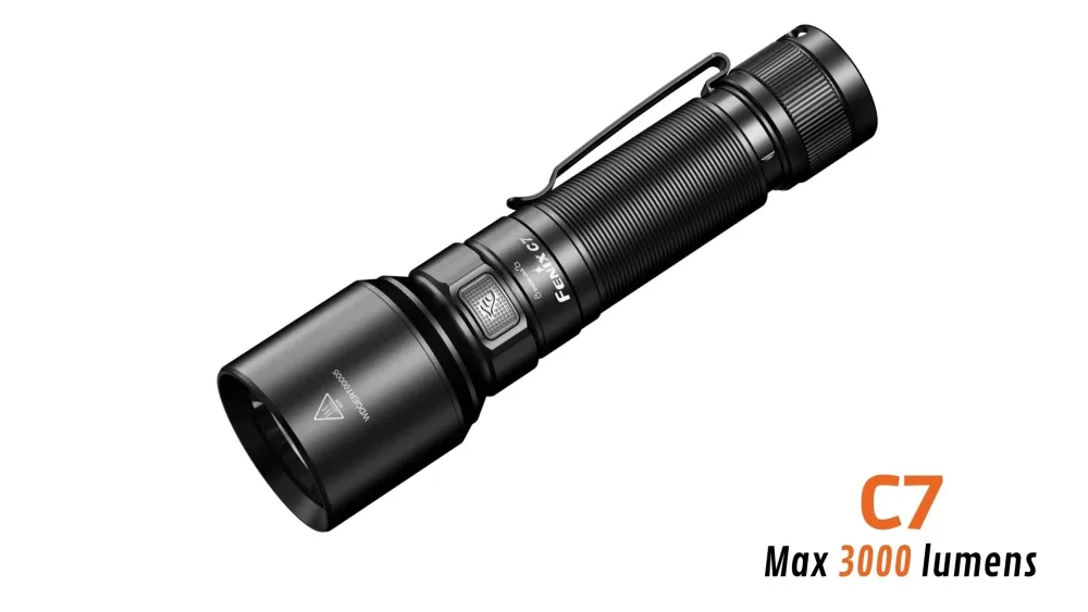 Fenix C7 - 3000 lumens - Haute performance rechargeable