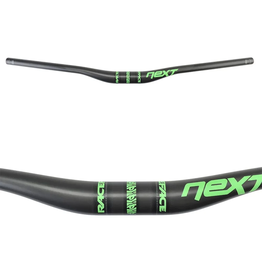 Cintre RACE FACE NEXT Rise 20mm 760mm Carbone/Vert – Image 2