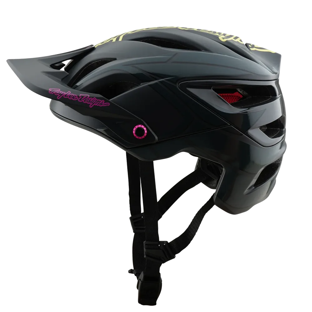 Casque VTT TROY LEE DESIGNS A3 MIPS GHOSTWING Gris/Noir