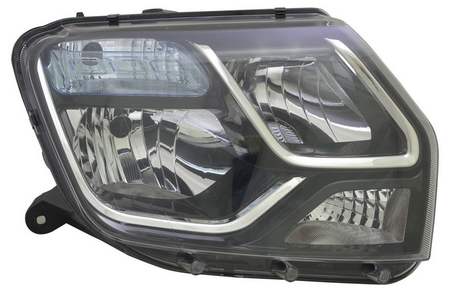 Phare optique h1+h7 droit pour DACIA DUSTER de 2013 à 2017, Neuf Phare optique h1+h7 droit pour DACIA DUSTER de 2013 à 2017, Neuf