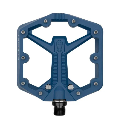 Pédales Plates CRANKBROTHERS STAMP 1 Gen2 Large Bleu