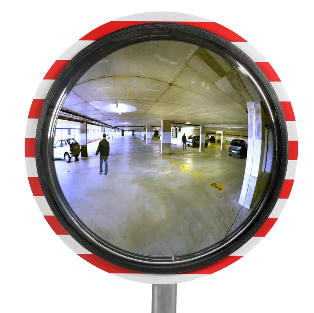 Miroir de circulation industrie et voie privée 180° POLY+ Miroir de circulation industrie et voie privée 180° POLY+