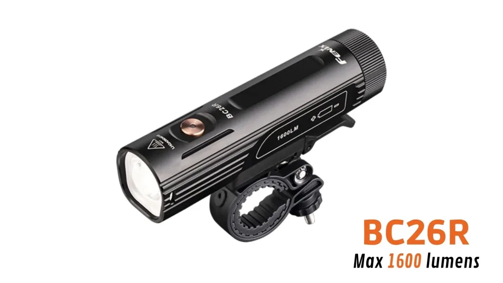 Fenix BC26R - Lampe de vélo rechargeable - 1600 lumens