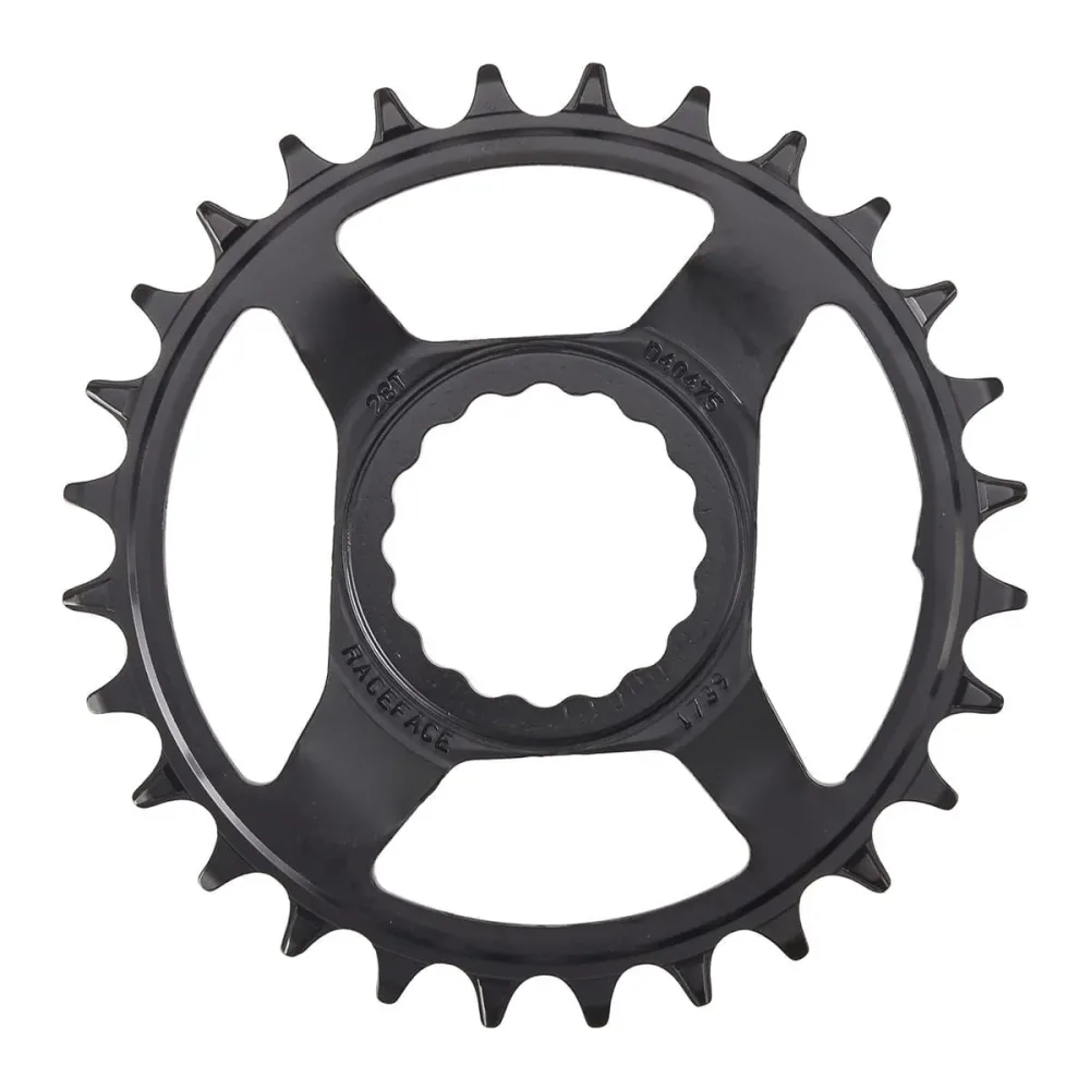 Plateau Mono RACE FACE NARROW WIDE 9/10/11/12V Cinch Direct Mount Noir/Acier – Image 2