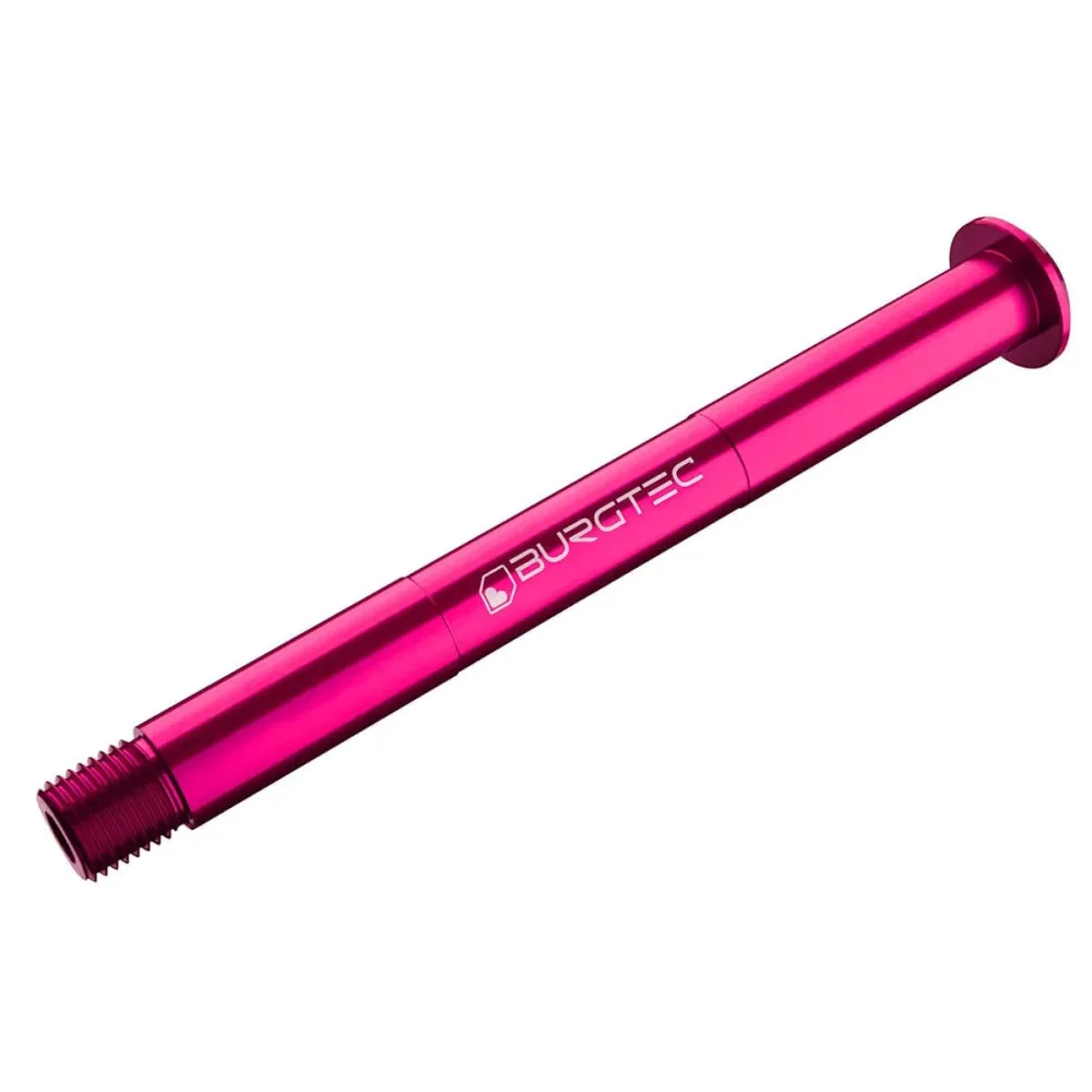 Axe de Roue Avant BURGTEC pour Fourche FOX 15×110 mm Boost Avant 2021 Rose