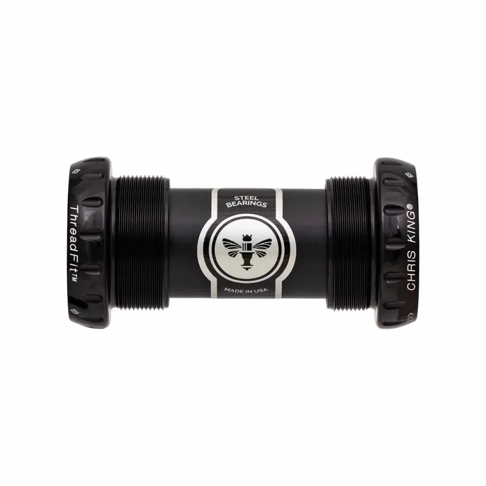 Boîtier de Pédalier CHRIS KING ThreadFit 24 68/73mm Céramique Noir