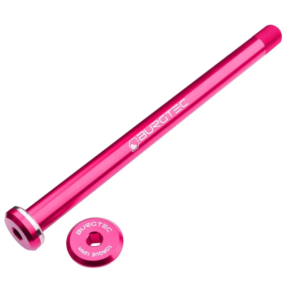 Axe de Roue Arrière BURGTEC 168.5mm pour Cadres Santa Cruz Rose Axe de Roue Arrière BURGTEC 168.5mm pour Cadres Santa Cruz Rose