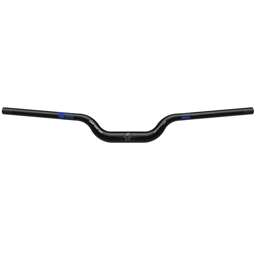 Cintre SPANK SPIKE 35 VIBROCORE Rise 60mm 820mm Bleu
